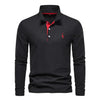Polo à Manches Longues pour Hommes