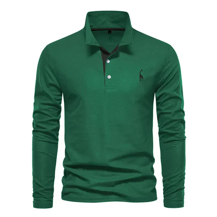 Polo à Manches Longues pour Hommes
