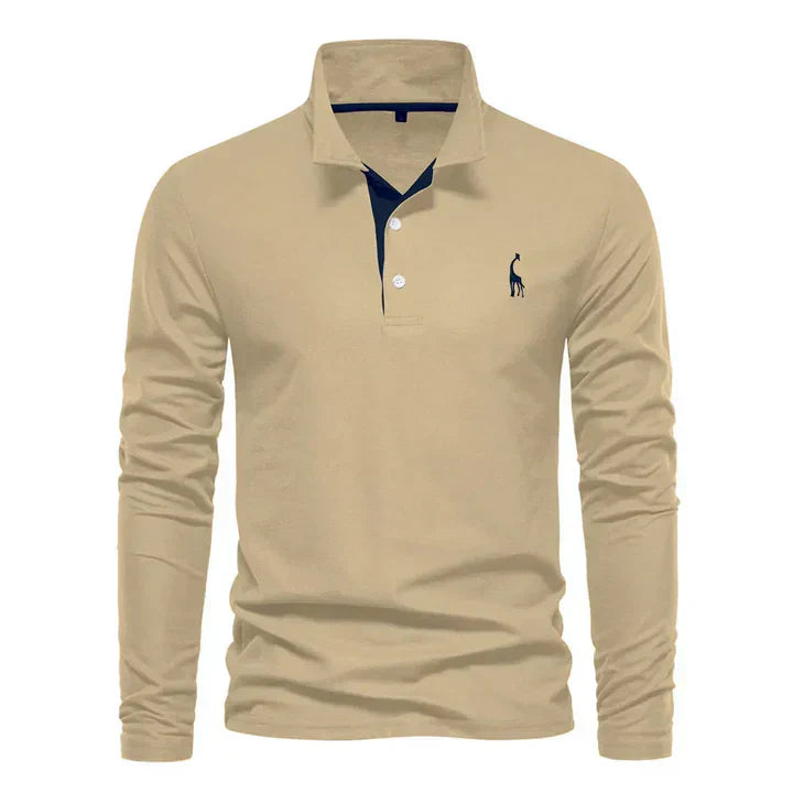 Polo à Manches Longues pour Hommes