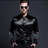 Chemise Brillante Style Affaires Homme