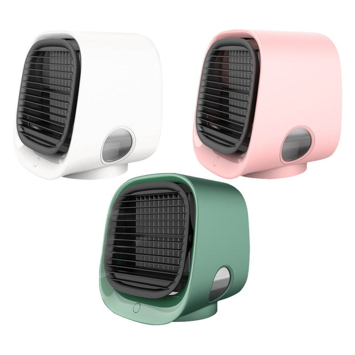 Refroidisseur d'air et humidificateur 2-en-1 pour maison ou bureau