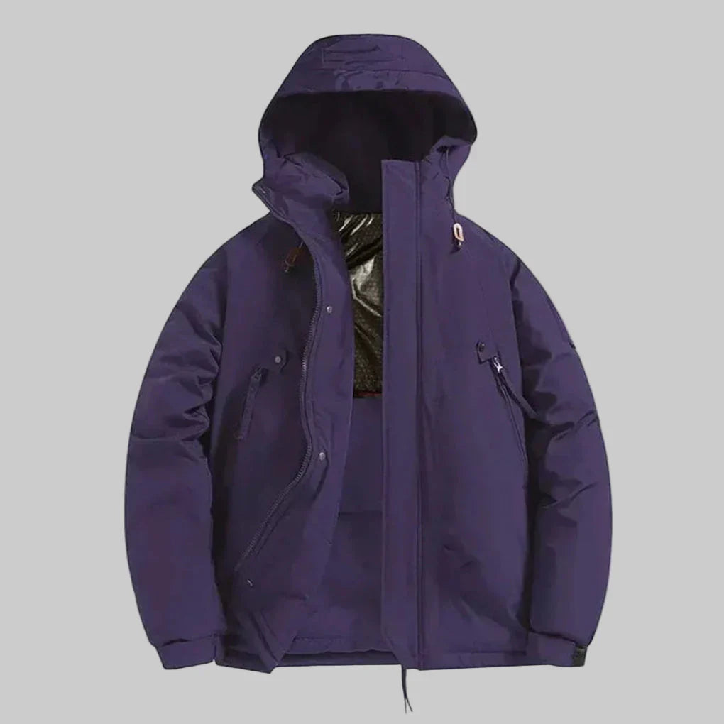 Veste Isolante avec Capuche pour Hommes