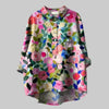Blouse Imprimée Florale pour Femmes – Style Florissant avec Vêtements Quotidiens