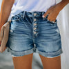 Penelope | Shorts en Denim Haute Taille pour Femmes