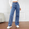 Mia | Jeans Femme Haute Taille Jambe Large