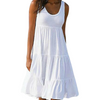 Emma | Robe Midi Multicouche Sans Manches Boho pour Femmes