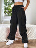Charlotte | Pantalons Casual Femme Large Jambe Poche Cargo