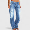 Michelle | Jean Femme Distress Bas Slim