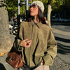 Addison | Veste Bomber Courte Femme à Zip