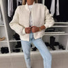 Clara | Veste Bomber Quiltée Femme à Zip