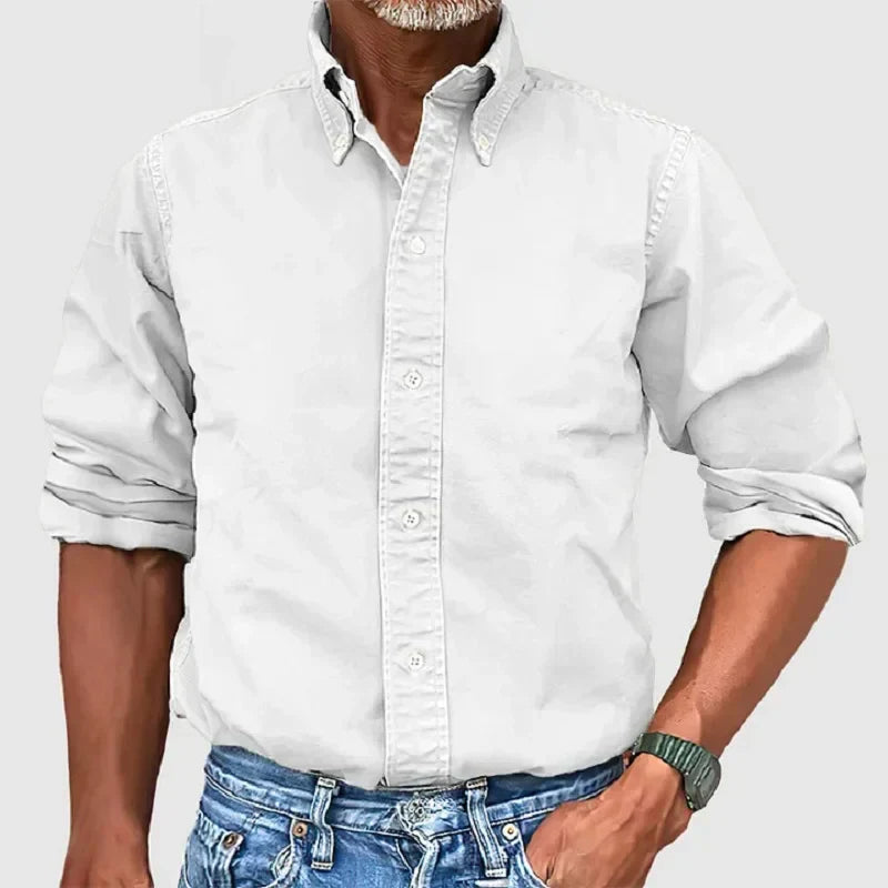 Chemise Classique Confortable pour Hommes